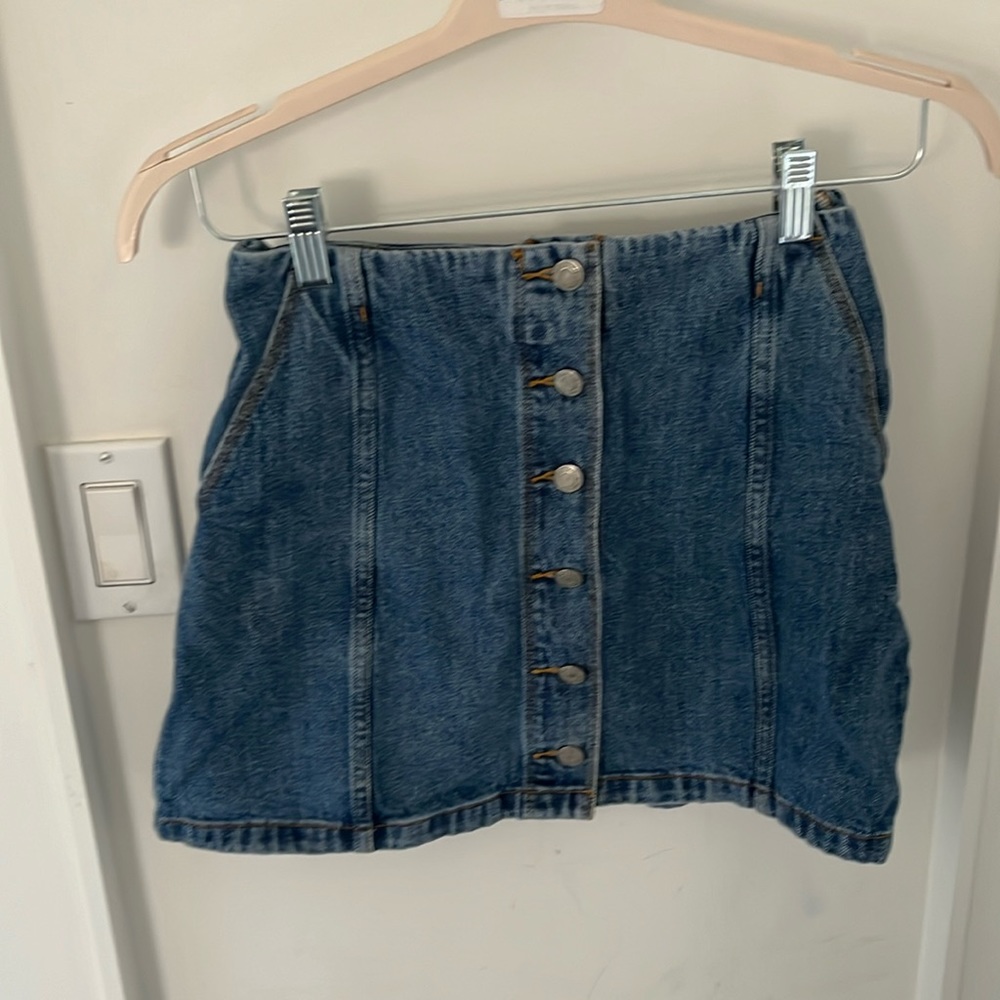 Wilfred free size 2 denim skirt